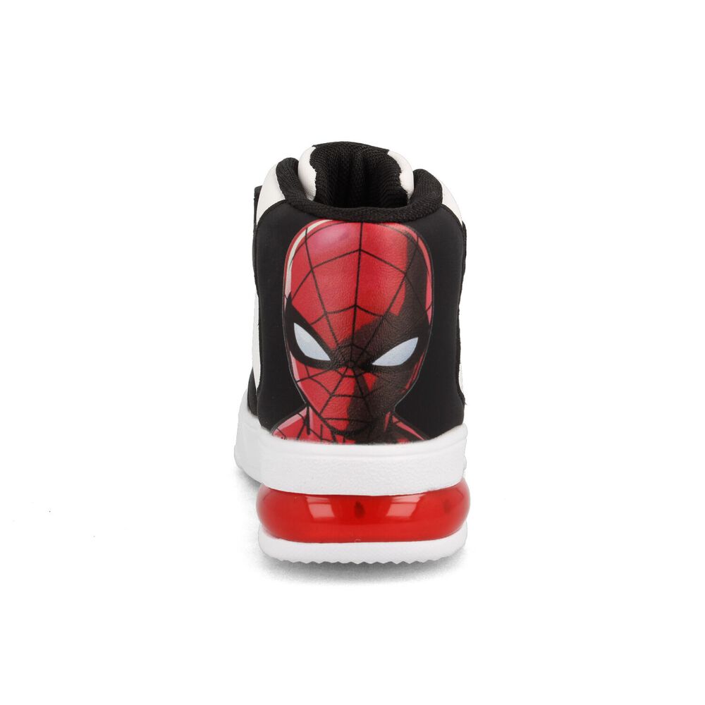 Zapatilla Ni&ntilde;o Bubblegummers Spiderman Blanco - Negro image number 2.0
